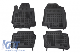 image-1-Fekete gumiszőnyeg szett - HYUNDAI i20 2008-2014