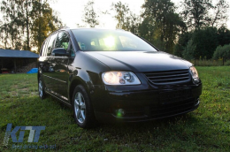 Fekete hűtőrács embléma nélkül VW Touran 2003-2006-image-6216925