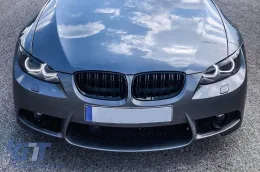 Fekete M3 stílusú vese hűtőrács BMW 3-as E92 coupe, E93 kabrió 2006-2009 modellekhez-image-6143329