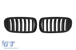 Fekete matt hűtőrács vese BMW X5 F15 2013-2018, X6 F16 2014-2019 modellekhez-image-6143289