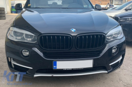 Fekete matt hűtőrács vese BMW X5 F15 2013-2018, X6 F16 2014-2019 modellekhez-image-6143291