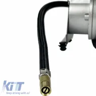 Fém légkompresszor nyomásmérővel, prémium, nagy teherbírású, 12V, 150Psi, 15114-image-6293795