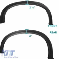 Fender Flares suitable for BMW X5 E70 07-14 M Look 4 pc-image-6301522