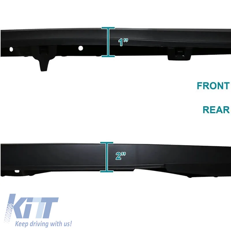 Fender Flares suitable for BMW X5 E70 07-14 M Look 4 pc