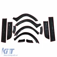 Fender Flares suitable for Dacia Duster 2010-2017 with Door Moulding 