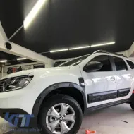 Fender Flares suitable for Dacia Duster 2010-2017 with Door Moulding 