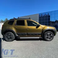 Fender Flares suitable for Dacia Duster 2010-2017 with Door Moulding 
