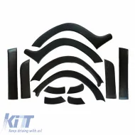 Fender Flares suitable for Dacia Duster 2010-2017 with Door Moulding Set 12 Pcs-image-6327645