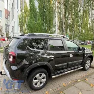 Fender Flares suitable for Dacia Duster 2018-2021 with Door Moulding 