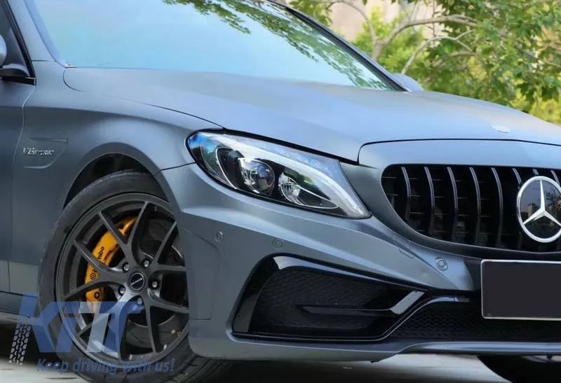 Fender Flares suitable for Mercedes-Benz C-Class W205 S205 C205 A205 (2014-2020) A Design C63 Design 2 pc