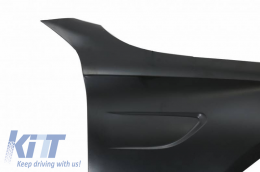 Fender Flares suitable for Mercedes-Benz C-Class W205 S205 C205 A205 (2014-2020) A Design C63 Design 2 pc
