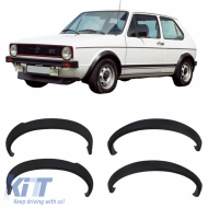 Fender Flares suitable for VW Golf I (1) 74-83 Set 4 Piece