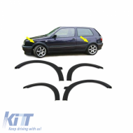 Fender Flares suitable for VW Golf III (3) 91-98 Set 4 Piece