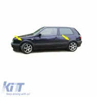 Fender Flares suitable for VW Golf III (3) 91-98 Set 4 Piece-image-6325584