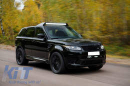 Fender Flares Wheel Arches Extensions suitable for Land Range Rover Sport L494 (2013-up) SVR Design-image-6010544