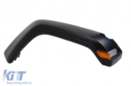 Fender Flares with LED DRL Sequential Dynamic Turning Lights suitable for Jeep Wrangler JL (2018-2024)-image-6060602
