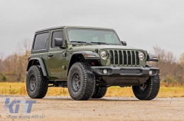 Fender Flares with LED DRL Sequential Dynamic Turning Lights suitable for Jeep Wrangler JL (2018-2024)-image-6060612