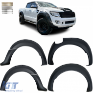 image-17-Fender Wheel Arch Extensions Set BIG suitable for Ford Ranger T6 2012-2015