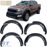 Fender wheel arch extensions set medium suitable for Ford Ranger T7 T8 15-22 - ODFF-WTF6014562