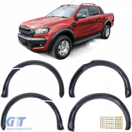 Fender wheel arch extensions SMALL suitable for Ford Ranger T6 T7 T8 12-22 - ODFF-WTF6012781