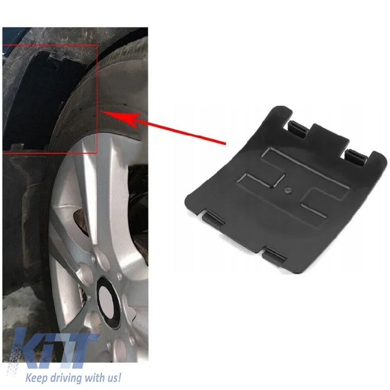 Fender/Headlight Access Front Bumper Canopy Cover suitable for BMW 1 F20/F21, 2 F22/F23, 3 F30/F31/F34, 4 F32/F33/F36 1 Piece