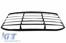Fenêtre latérale pour Ford Mustang Mk6 VI 15-19 Persiennes arrière Noir PFT Look-image-6048370
