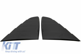 Fenêtre latérale pour Ford Mustang Mk6 VI 15-19 Persiennes arrière Noir PFT Look-image-6048374