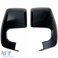 Fényes fekete tükörborítás cserealkatrész Ford Transit Custom 12-23-image-6206855
