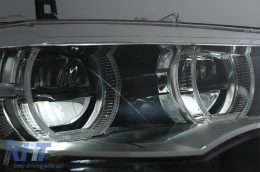 Fényszóró 3D dupla Angel Eye BMW X6 E71 (2008-2012), fekete-image-6083032