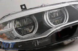Fényszóró 3D dupla Angel Eye BMW X6 E71 (2008-2012), fekete-image-6083042