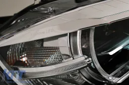 Fényszóró 3D dupla Angel Eye BMW X6 E71 (2008-2012), fekete-image-6083043
