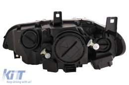 Fényszóró 3D dupla Angel Eye BMW X6 E71 (2008-2012), fekete-image-6083044