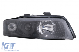 Fényszóró AUDI A4 B6 (2000-2004) RHD / LHD Fekete-image-6038359