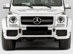 Fényszóró Bi-Xenon megjelenésű MERCEDES G W463 89-12 modellekhez, G65 megjelenésű, fehér LED nappali menetfénnyel-image-6019947