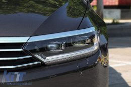 Fényszóró búra üveg VW Passat B8 3G (2015-2019), átlátszó-image-6086125