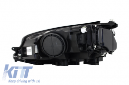Fényszóró csomag 3D LED dinamikus irányjelzővel, DRL-lel, hűtőráccsal Volkswagen Golf 7 VII (2012-2017) RED R20 GTI Design-image-6048408