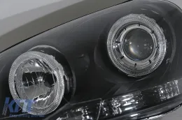 Fényszóró dupla Angel Eye VW Golf 5 V (2003-2007), fekete-image-6078928