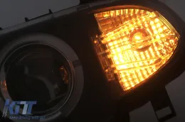 Fényszóró LED Angel Eye BMW E46 Facelift Limousine Touring (2001-2005), Fekete-image-6087910