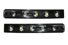 Fényszóró LED nappali menetfénnyel, fekete, MERCEDES Benz G-osztály W463 (1989-2012), G65 AMG Dizájn, Bi-Xenon megjelenés-image-6020151