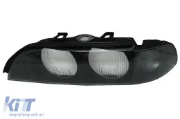 Fényszóró lencse bal oldali füstszürke BMW 5 E39 (1995-2000)-image-6082839