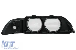 Fényszóró lencse bal oldali füstszürke BMW 5 E39 (1995-2000)-image-6082841