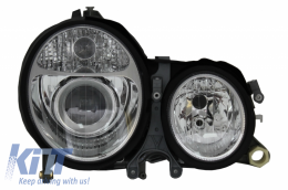 Fényszóró Mercedes Benz E Class W210 (1995-1998) HID megjelenésű-image-6053492