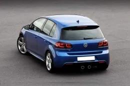 Fényszóró VW Golf 6 VI 08-13 Golf 7 3D LED DRL U-Design dinamikus irányjelzővel és R20 teljes LED hátsó lámpával-image-6021161