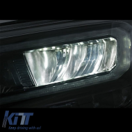 Fényszórók Ford Ranger 15-20, DRL, dinamikus, fekete, Full LED, motorral, VLand-image-6291654