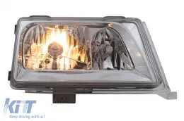 Fényszórók Mercedes E Class W124 S124 C124 A124 (01.1985-04.1993) típushoz Króm-image-6106587