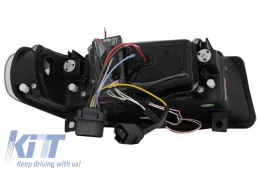 Fényszórók SEAT Leon (1999-2004) / Seat Toledo (1999-2004) Angel Eyes Fekete CCFL-image-6044935