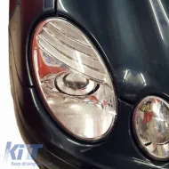 Fényszórókészlet Mercedes-Benz E-osztály W211 02-06 Króm Facelift Look H7/H7 (Halogén) motorral Depo-image-6290337