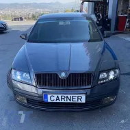 Fényszórókészlet Skoda Octavia 1Z 04-08 DRL Fekete H7/H1 Sonar-image-6290135