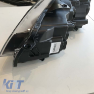 Fényszórókészlet VW Golf VI (6) 08-12 DRL GTI / R20 Look Fekete H7/H7 motorral-image-6290035