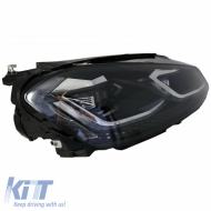 Fényszórókészlet VW Golf VII (7) 12-17 Look 7.5 GTI Fekete/Ezüst H7 motorral-image-6289953